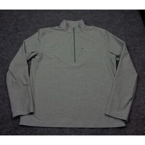 APC X Outdoor Voices Pullover Mens M Gray 1/4 Zip Waterproof Jacket Running Wick